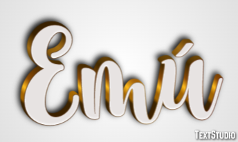 Emú Text effect