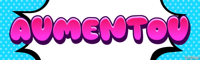 Aumentou Efeito de texto