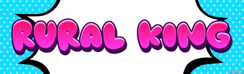 Rural King Efekt tekstowy