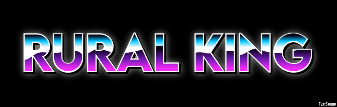 Rural King Efekt tekstowy
