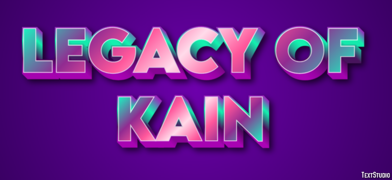 Legacy of Kain Efecto de Texto