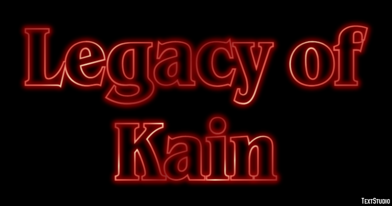 Legacy of Kain Efecto de texto