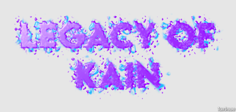 Legacy of Kain Efecto de Texto