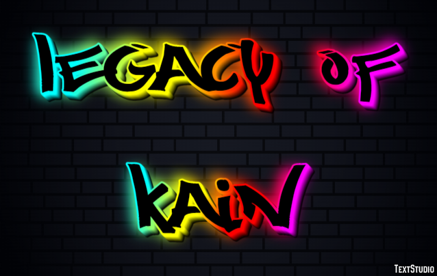 Legacy of Kain Efecto de Texto