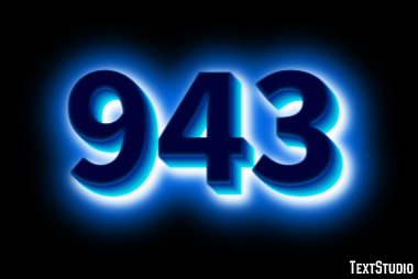 943 Efecto de Texto