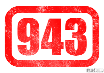 943 Texteffekt