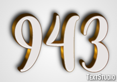 943 Efecto de texto