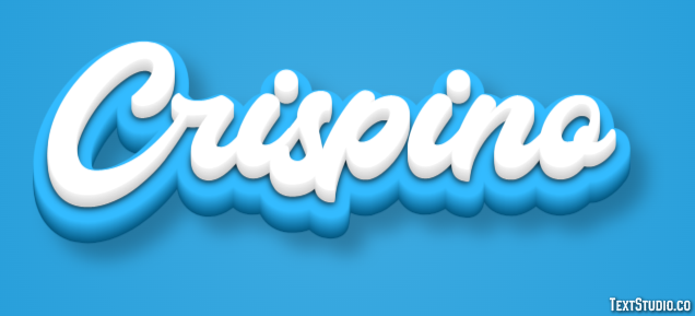 Crispino Effetto testo