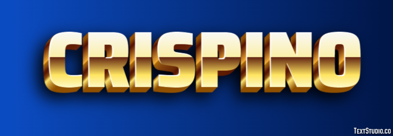 Crispino Effetto testo