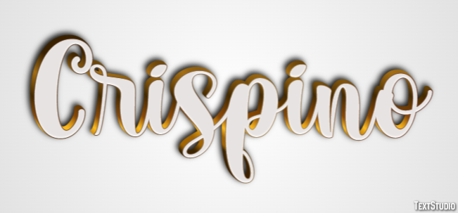 Crispino Effetto testo