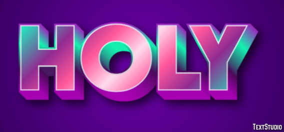 Holy Text Effect