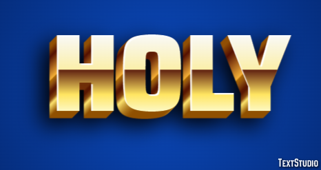 Holy Text Effect