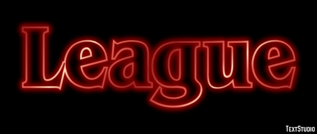 League Text Effect