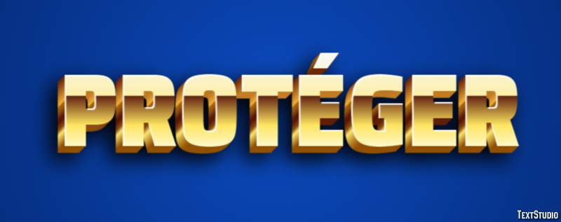Protéger Text Effect