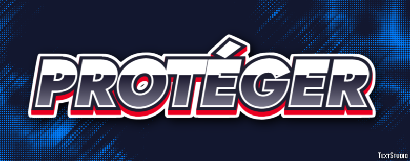 Protéger Text Effect