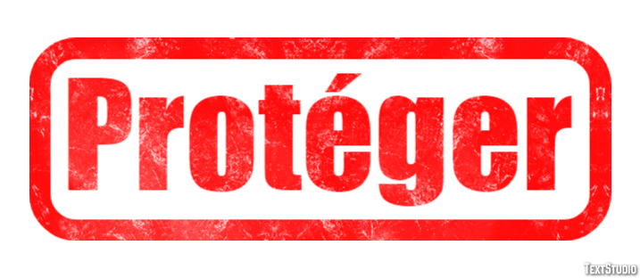 Protéger Text Effect
