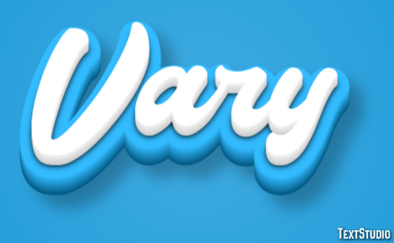 Vary Text Effect