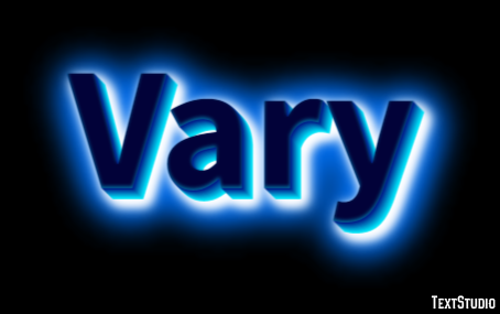 Vary Text Effect