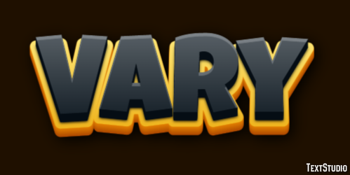 Vary Text Effect
