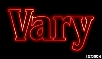 Vary Text Effect