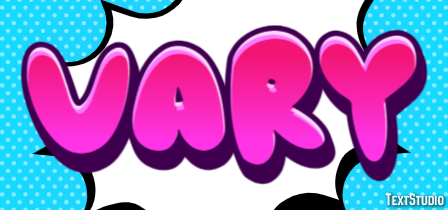 Vary Text Effect