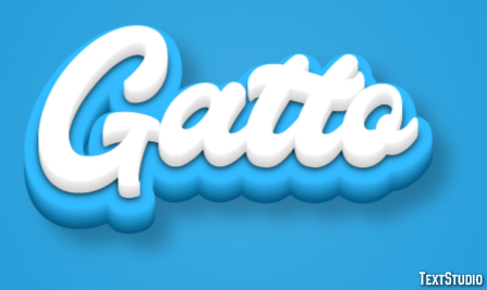 Gatto Effetto testo