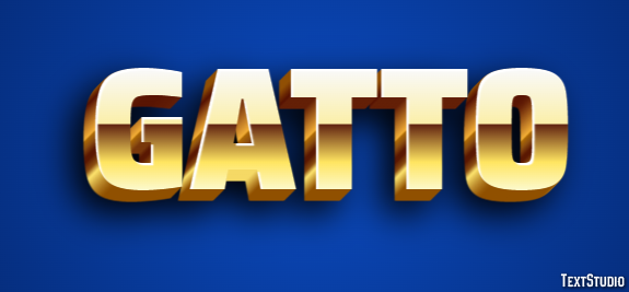 Gatto Efekt tekstowy