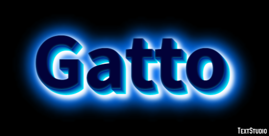 Gatto Efekt tekstowy