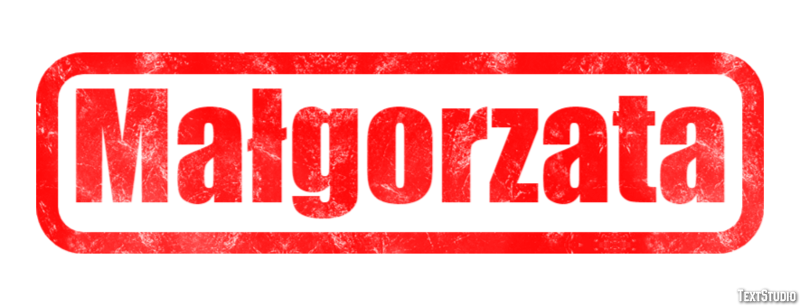 Małgorzata Efekt tekstowy