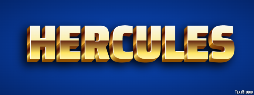 Hercules Text effect