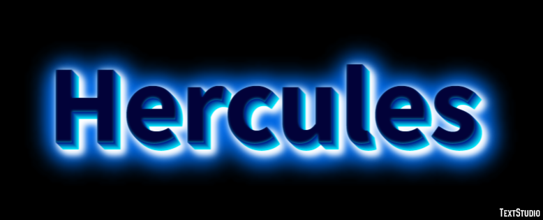Hercules Text effect