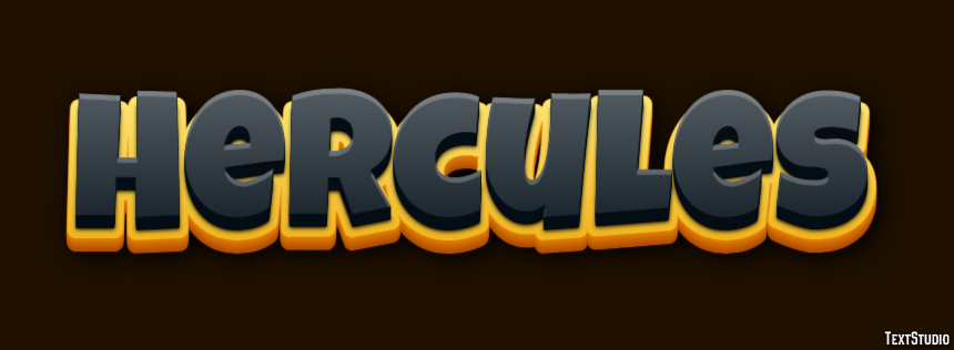 Hercules Efeito de texto