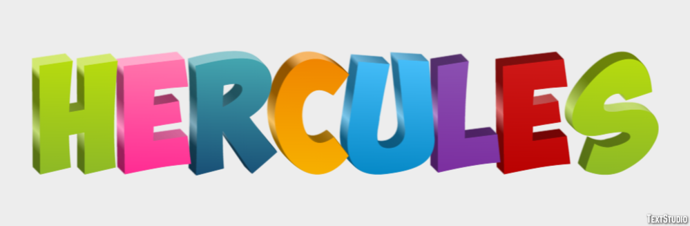 Hercules Text effect