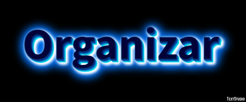 Organizar Efeito de texto