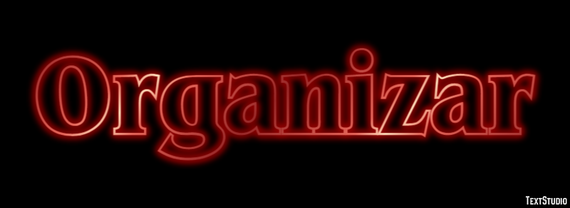 Organizar Efeito de texto