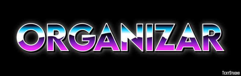 Organizar Efeito de texto