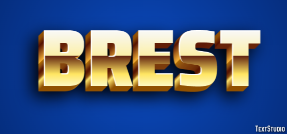 Brest Texteffekt