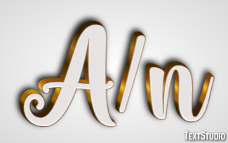 A/n Текстовый эффект