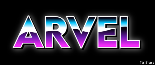 Arvel Text Effect