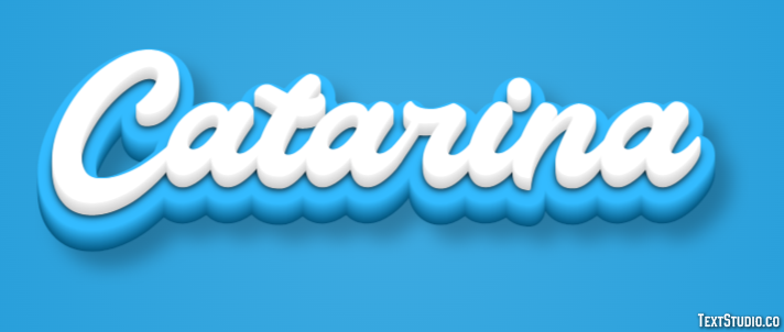 Catarina Efecto de Texto
