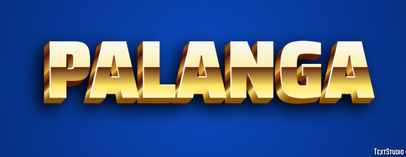 Palanga Effetto testo