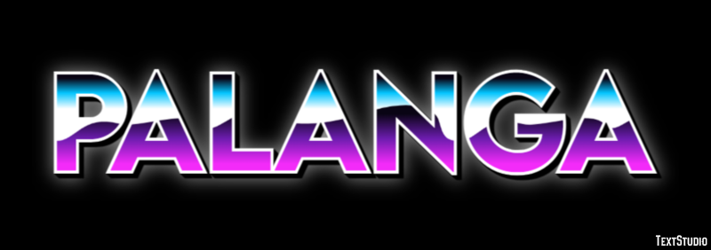 Palanga Efeito de texto