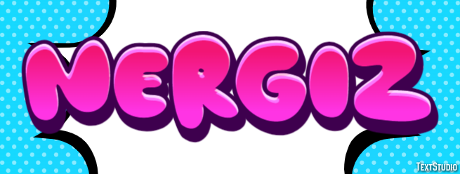 Nergiz Efecto de Texto