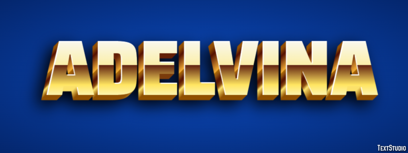 Adelvina Text effect