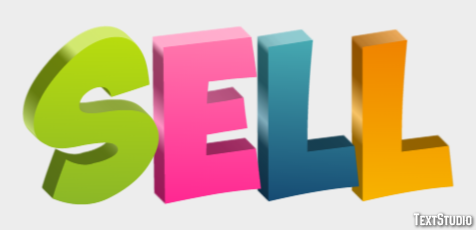 Sell Text Effect