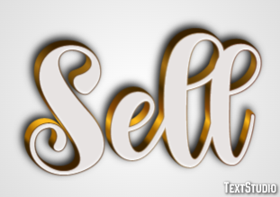 Sell Text Effect