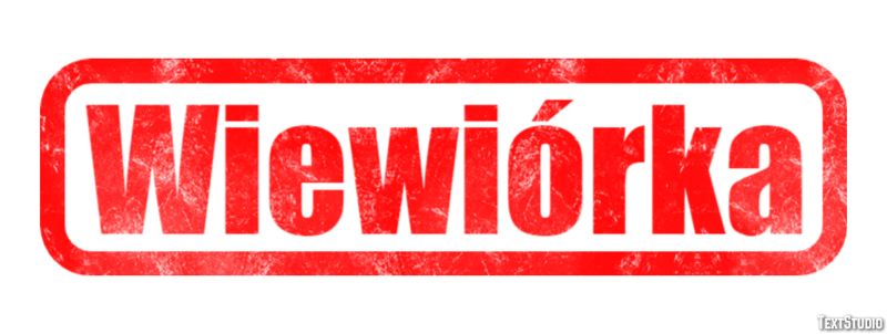 Wiewiórka Efekt tekstowy