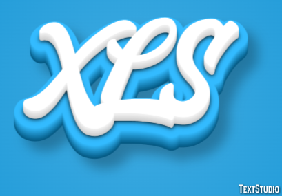 XLS Efekt tekstowy
