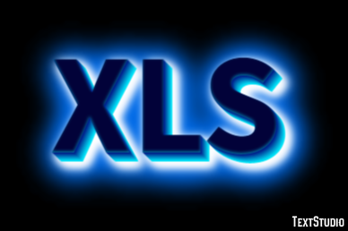 XLS Text Effect