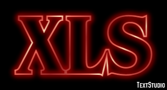 XLS Efekt tekstowy